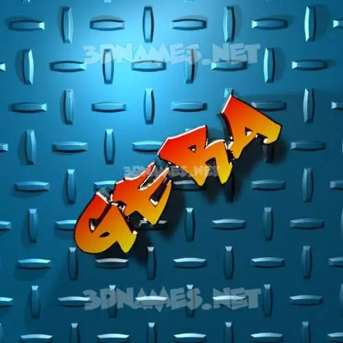 gera in Grid Style style - 3D name wallpaper gera in Grid Style style - 3D name wallpaper