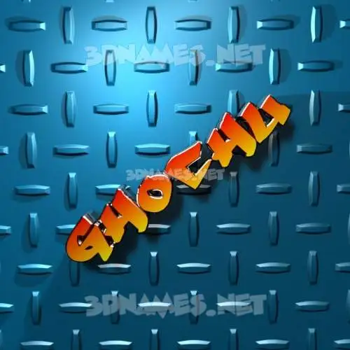 ghochu in Grid Style style - 3D name wallpaper ghochu in Grid Style style - 3D name wallpaper