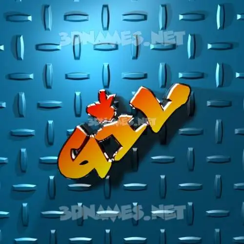 gil in Grid Style style - 3D name wallpaper gil in Grid Style style - 3D name wallpaper