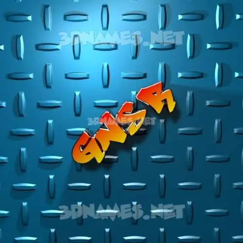 gnsr in Grid Style style - 3D name wallpaper gnsr in Grid Style style - 3D name wallpaper