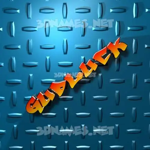 gudluck in Grid Style style - 3D name wallpaper gudluck in Grid Style style - 3D name wallpaper