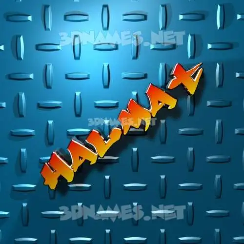 halmat in Grid Style style - 3D name wallpaper halmat in Grid Style style - 3D name wallpaper
