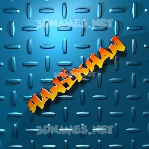 hanikhan in Grid Style style - 3D name wallpaper hanikhan in Grid Style style - 3D name wallpaper