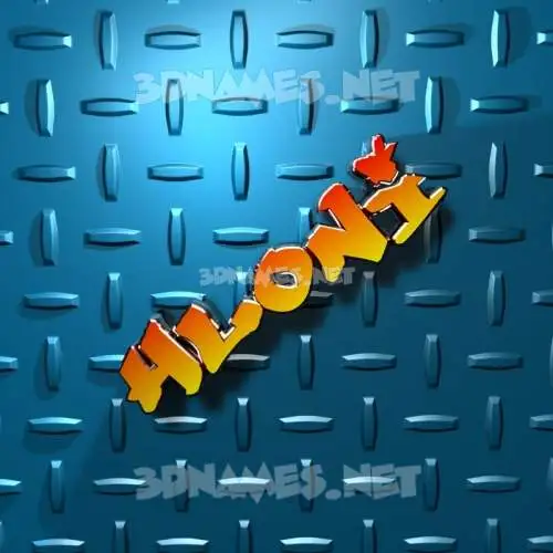 hloni in Grid Style style - 3D name wallpaper hloni in Grid Style style - 3D name wallpaper