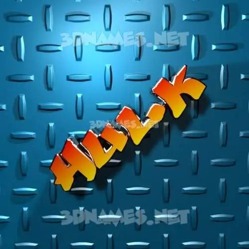 hulk in Grid Style style - 3D name wallpaper hulk in Grid Style style - 3D name wallpaper