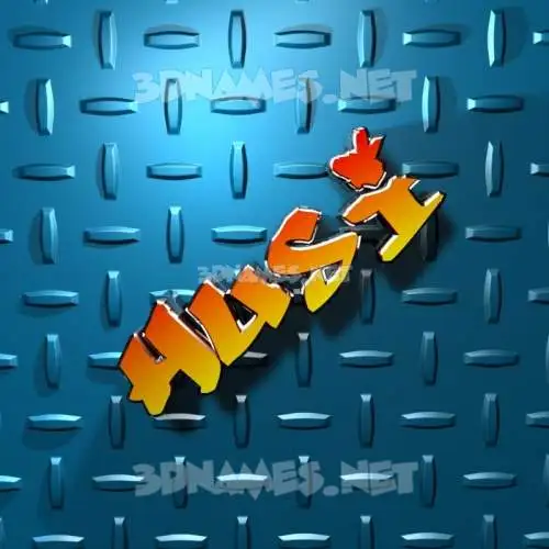 husi in Grid Style style - 3D name wallpaper husi in Grid Style style - 3D name wallpaper