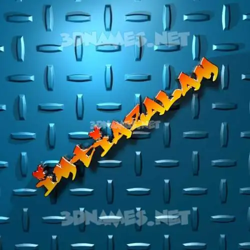 imtiazalam in Grid Style style - 3D name wallpaper