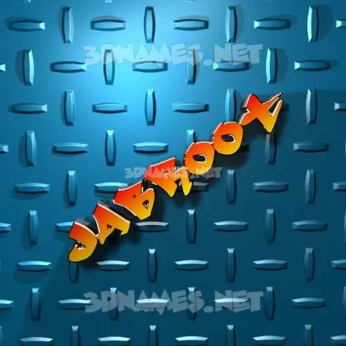 jabroot in Grid Style style - 3D name wallpaper jabroot in Grid Style style - 3D name wallpaper