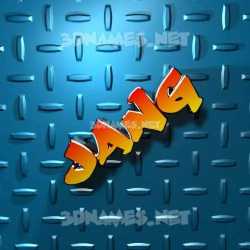 jang in Grid Style style - 3D name wallpaper jang in Grid Style style - 3D name wallpaper