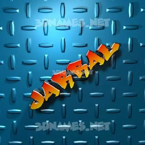 jarral in Grid Style style - 3D name wallpaper jarral in Grid Style style - 3D name wallpaper
