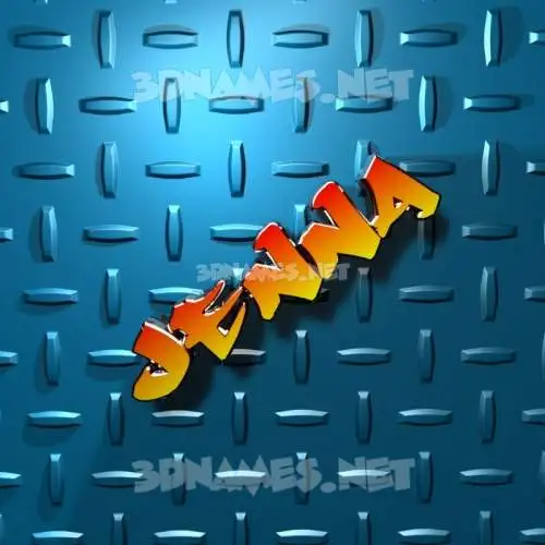 jenna in Grid Style style - 3D name wallpaper jenna in Grid Style style - 3D name wallpaper