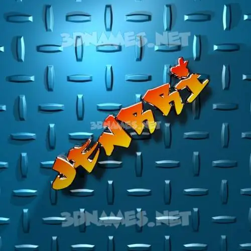 jenrri in Grid Style style - 3D name wallpaper