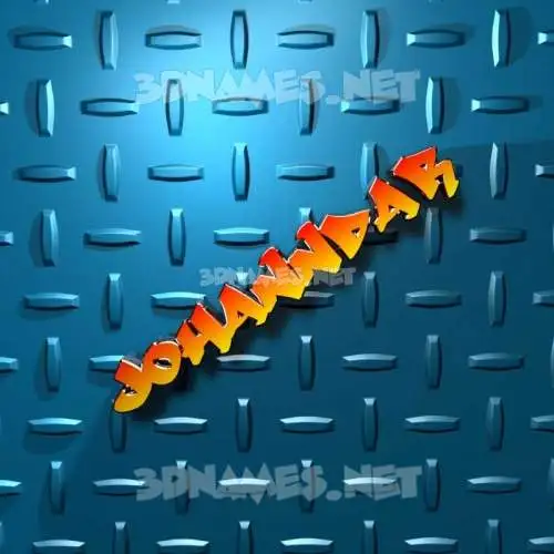 johanndar in Grid Style style - 3D name wallpaper
