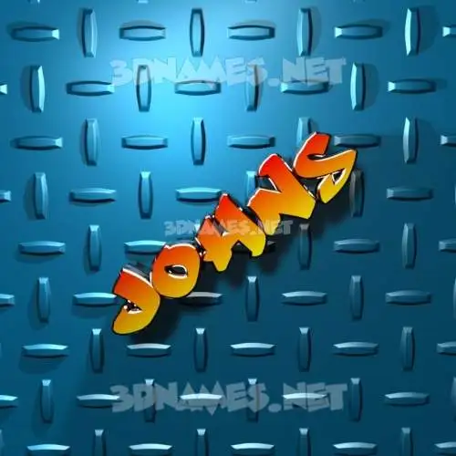 johns in Grid Style style - 3D name wallpaper johns in Grid Style style - 3D name wallpaper