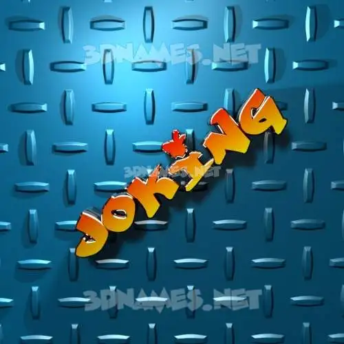 joking in Grid Style style - 3D name wallpaper joking in Grid Style style - 3D name wallpaper