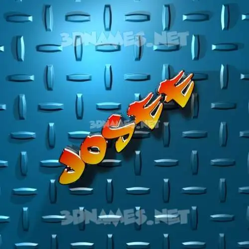 josee in Grid Style style - 3D name wallpaper