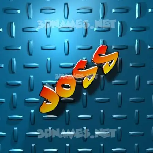 joss in Grid Style style - 3D name wallpaper joss in Grid Style style - 3D name wallpaper