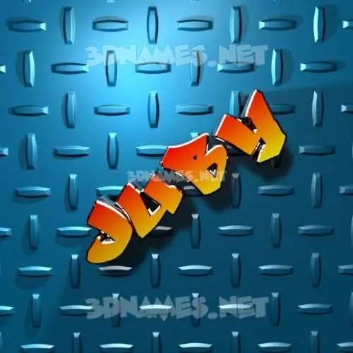 juby in Grid Style style - 3D name wallpaper juby in Grid Style style - 3D name wallpaper