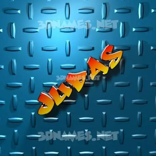 judas in Grid Style style - 3D name wallpaper judas in Grid Style style - 3D name wallpaper