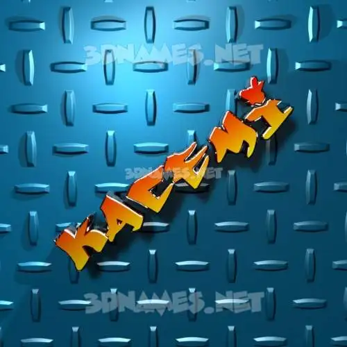 kacemi in Grid Style style - 3D name wallpaper kacemi in Grid Style style - 3D name wallpaper