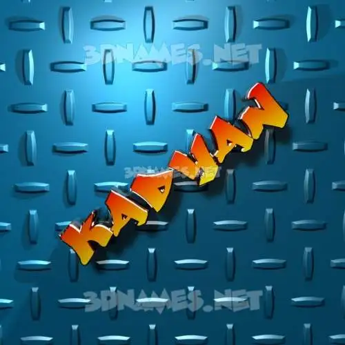 kadyan in Grid Style style - 3D name wallpaper kadyan in Grid Style style - 3D name wallpaper