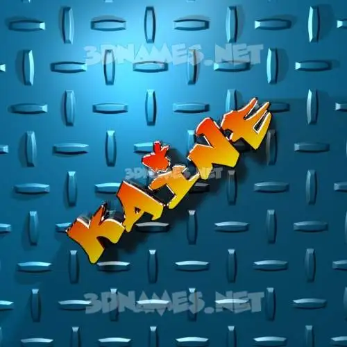 kaine in Grid Style style - 3D name wallpaper kaine in Grid Style style - 3D name wallpaper