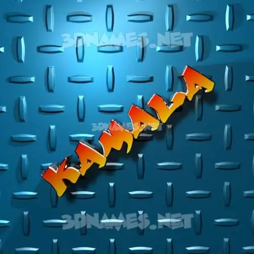 kamala in Grid Style style - 3D name wallpaper kamala in Grid Style style - 3D name wallpaper
