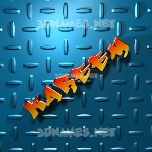 kareem in Grid Style style - 3D name wallpaper kareem in Grid Style style - 3D name wallpaper