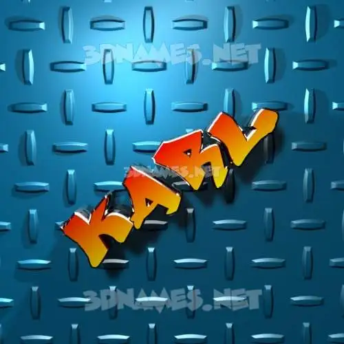 karl in Grid Style style - 3D name wallpaper karl in Grid Style style - 3D name wallpaper