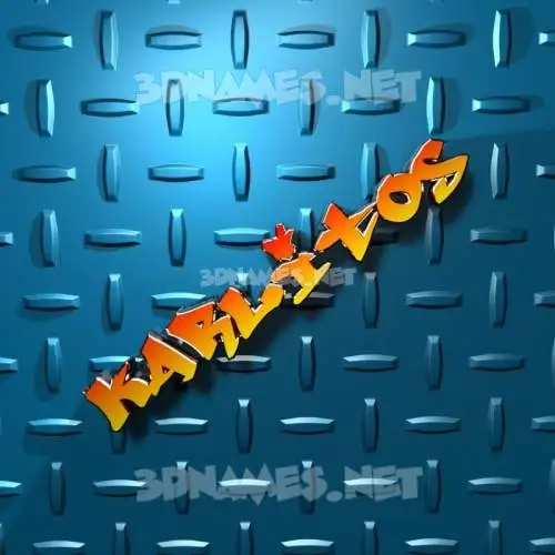 karlitos in Grid Style style - 3D name wallpaper karlitos in Grid Style style - 3D name wallpaper