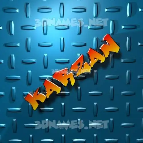 karzan in Grid Style style - 3D name wallpaper karzan in Grid Style style - 3D name wallpaper