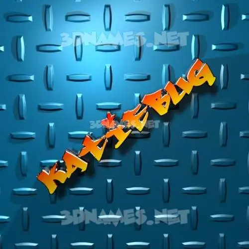 katiebug in Grid Style style - 3D name wallpaper katiebug in Grid Style style - 3D name wallpaper