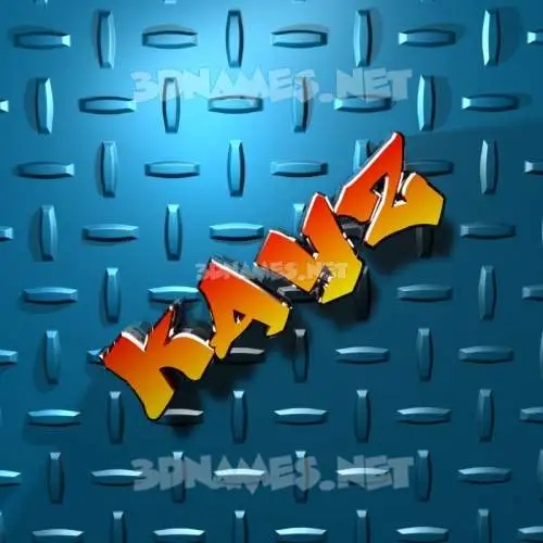 kayz in Grid Style style - 3D name wallpaper kayz in Grid Style style - 3D name wallpaper