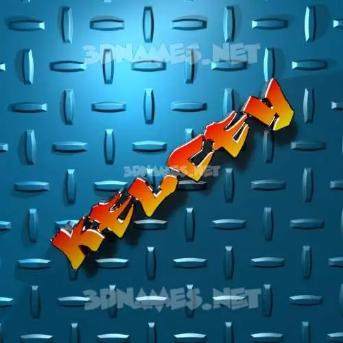 kelcey in Grid Style style - 3D name wallpaper