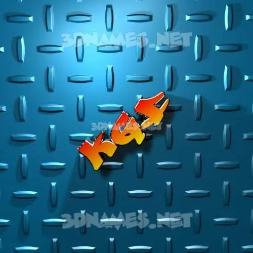 kgf in Grid Style style - 3D name wallpaper kgf in Grid Style style - 3D name wallpaper