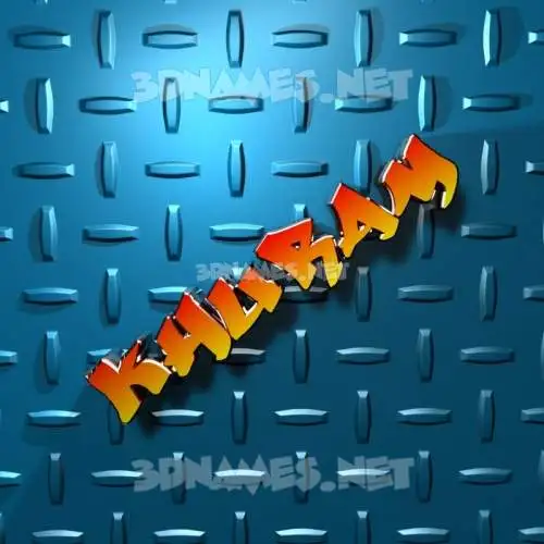 khuram in Grid Style style - 3D name wallpaper khuram in Grid Style style - 3D name wallpaper