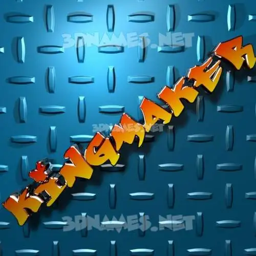 kingmaker in Grid Style style - 3D name wallpaper kingmaker in Grid Style style - 3D name wallpaper