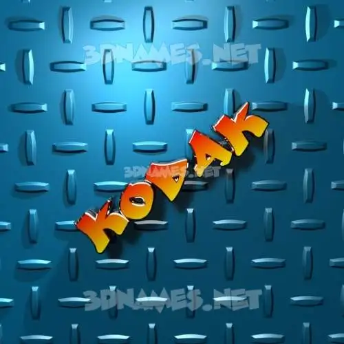 kodak in Grid Style style - 3D name wallpaper kodak in Grid Style style - 3D name wallpaper