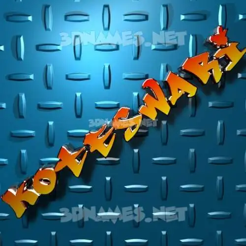 koteswari in Grid Style style - 3D name wallpaper