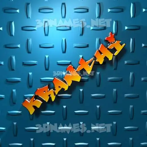 kranthi in Grid Style style - 3D name wallpaper kranthi in Grid Style style - 3D name wallpaper