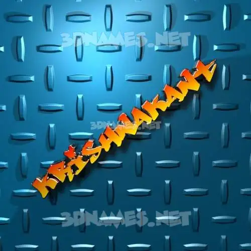 krishnakant in Grid Style style - 3D name wallpaper krishnakant in Grid Style style - 3D name wallpaper