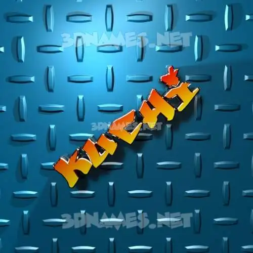 kuchi in Grid Style style - 3D name wallpaper kuchi in Grid Style style - 3D name wallpaper