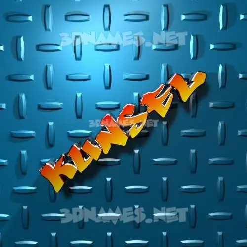 kunsel in Grid Style style - 3D name wallpaper kunsel in Grid Style style - 3D name wallpaper