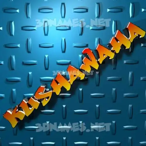 kushawaha in Grid Style style - 3D name wallpaper kushawaha in Grid Style style - 3D name wallpaper