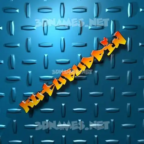 kutubuddin in Grid Style style - 3D name wallpaper