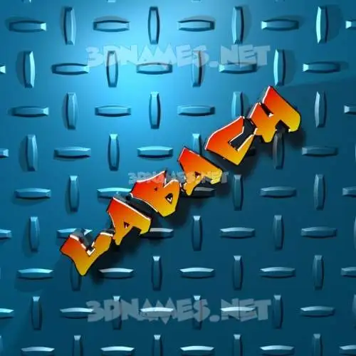 labach in Grid Style style - 3D name wallpaper labach in Grid Style style - 3D name wallpaper