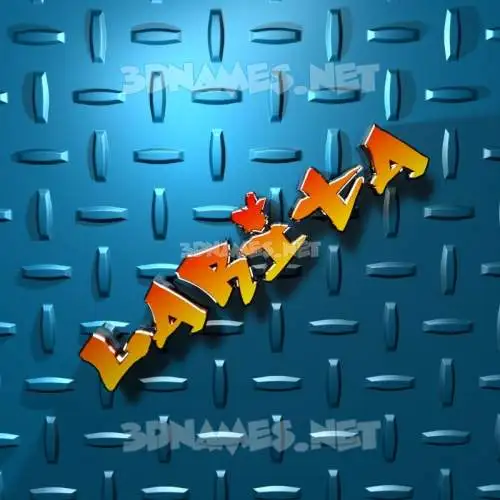 larita in Grid Style style - 3D name wallpaper