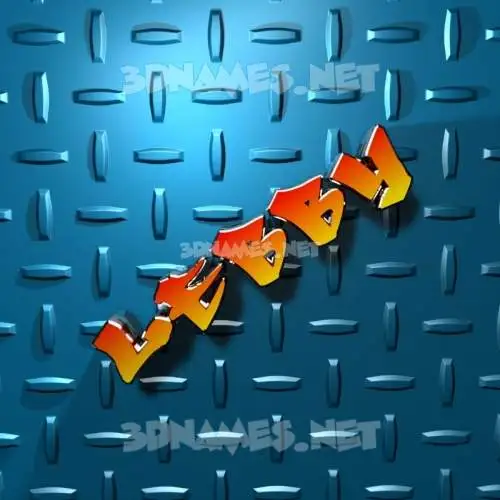 lebby in Grid Style style - 3D name wallpaper lebby in Grid Style style - 3D name wallpaper