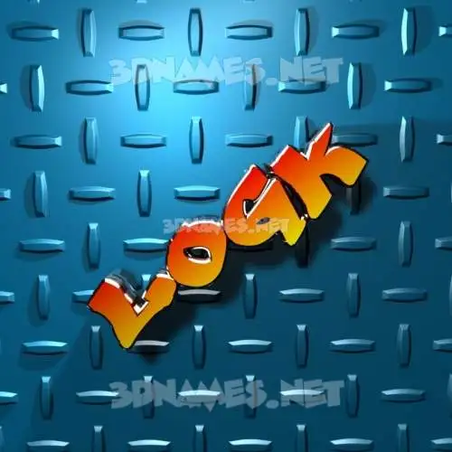 logk in Grid Style style - 3D name wallpaper
