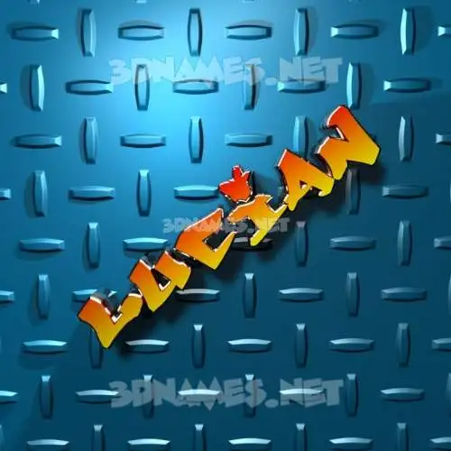 lucian in Grid Style style - 3D name wallpaper